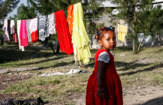 A displaced Oromo girl