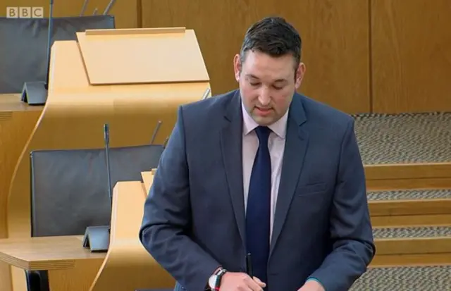 Tory MSP Miles Briggs