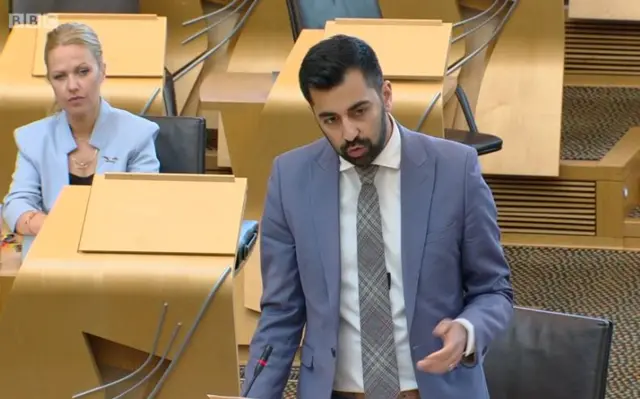 Transport Minister Humza Yousaf