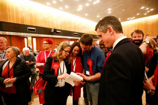 Labour volunteers