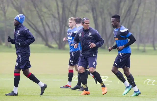 Rangers training