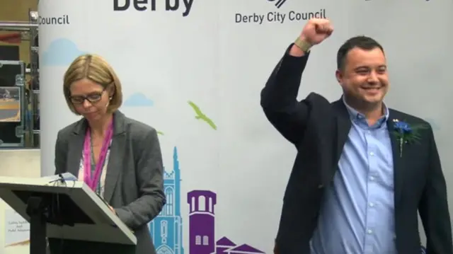 Derby election result