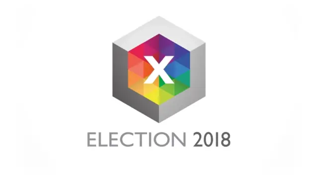 Election 2018 logo