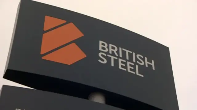 British steel sign