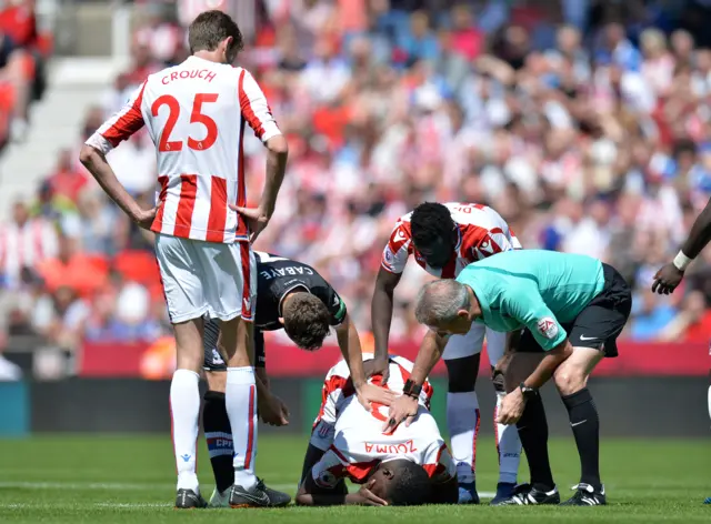 Kurt Zouma injured