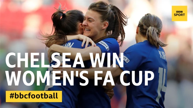 Chelsea win Women's FA Cup