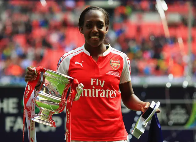 Arsenal's Danielle Carter
