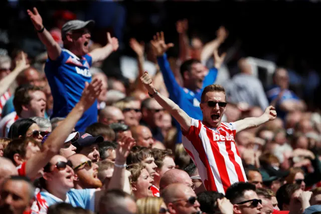 Stoke City fans