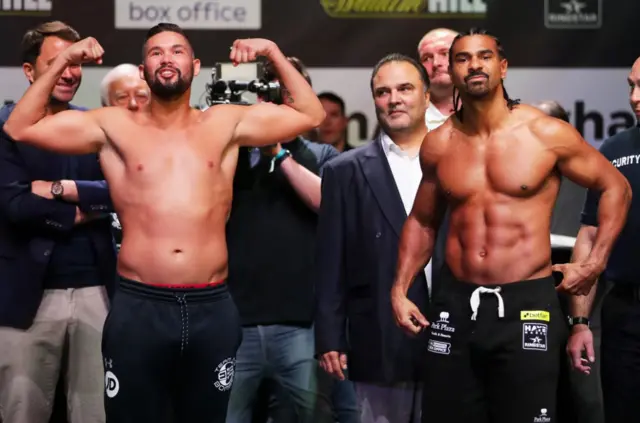 Tony Bellew and David Haye