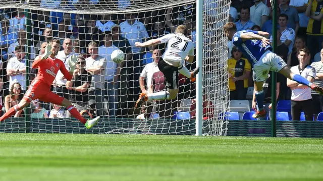 Harlee Dean scores