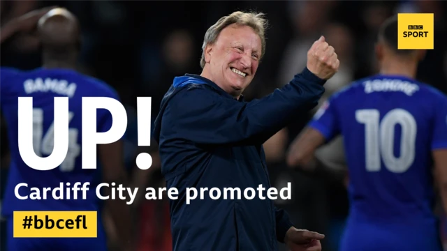 Cardiff promoted