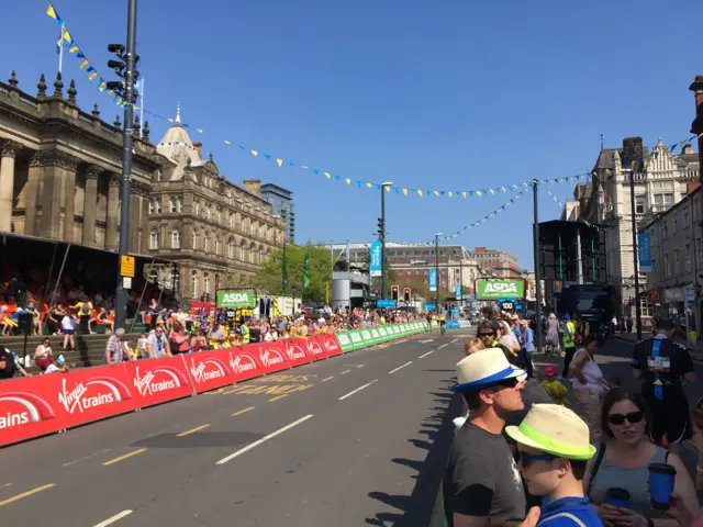 TdY finish line