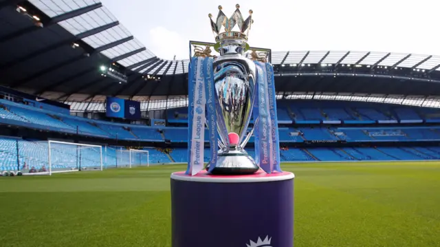 Premier League trophy