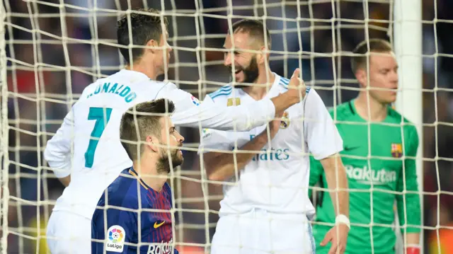 Cristiano Ronaldo and Karim Benzema