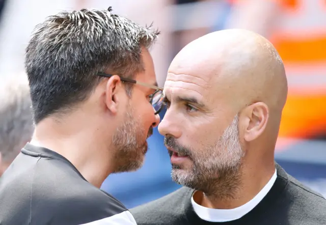 David Wagner and Pep Guardiola