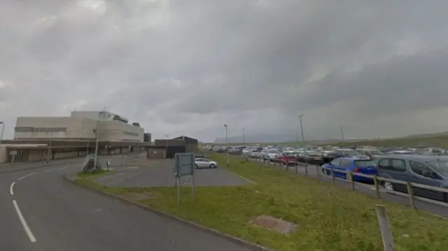 Sumburgh airport on Shetland