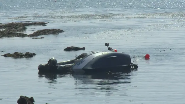 Mountbatten breakwater capsize