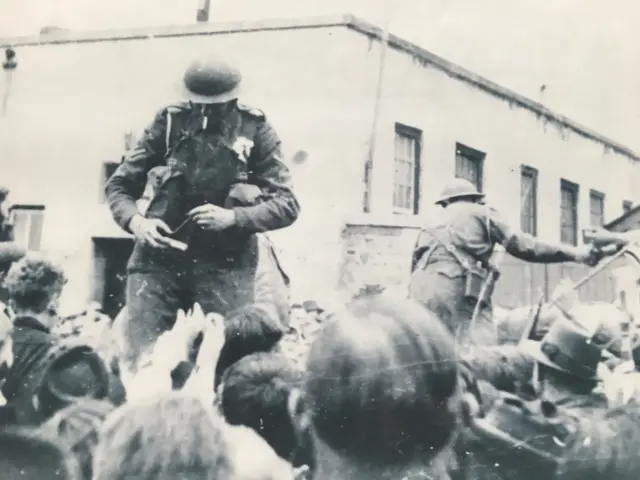 British troops in Jersey