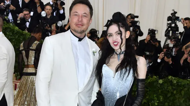 Elon Musk and Grimes