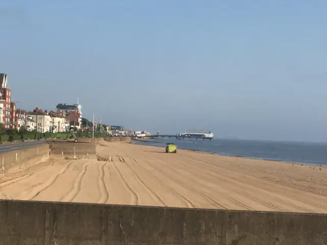 Cleethorpes beach