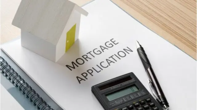 Mortgage stock image