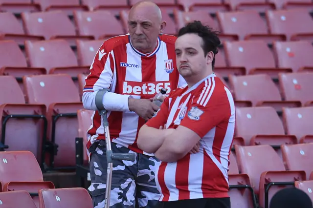 Stoke City fans