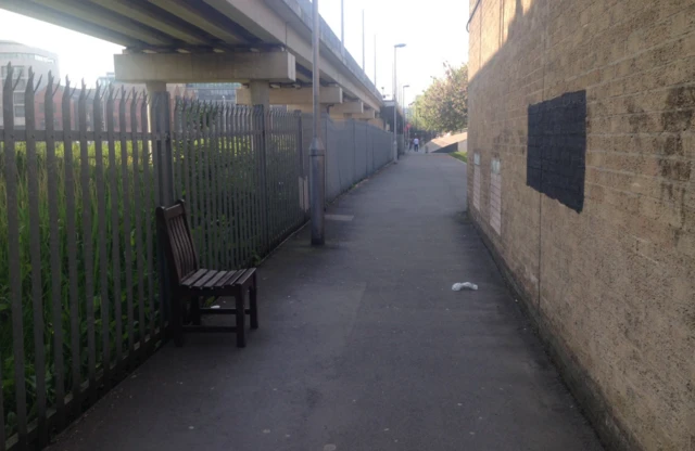 Broadmarsh bench