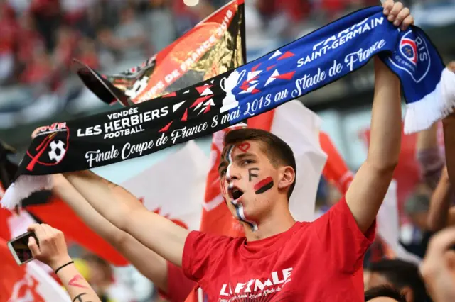 Half and half scarf