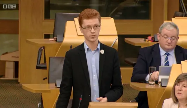 Scottish Green MSP Ross Greer