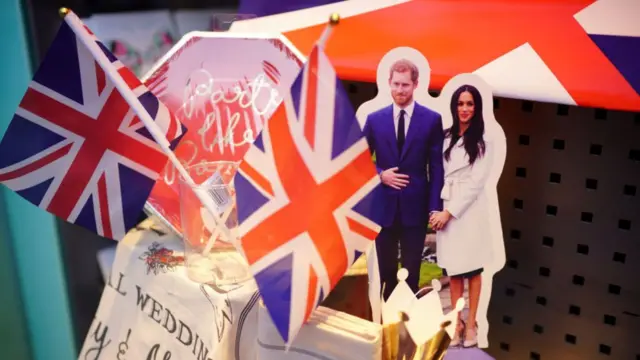 Royal wedding memorabilia