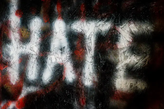 'Hate' graffiti