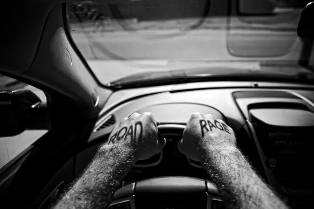 Road rage. Pic: Getty Images