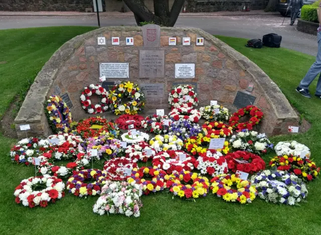 Slave worker memorial