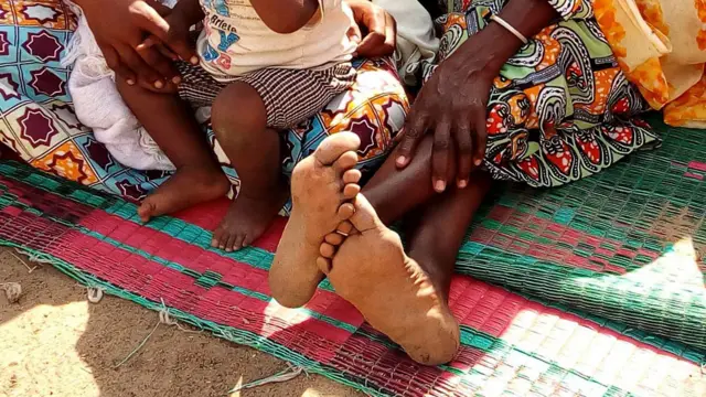 Women sitting down in Nigeria