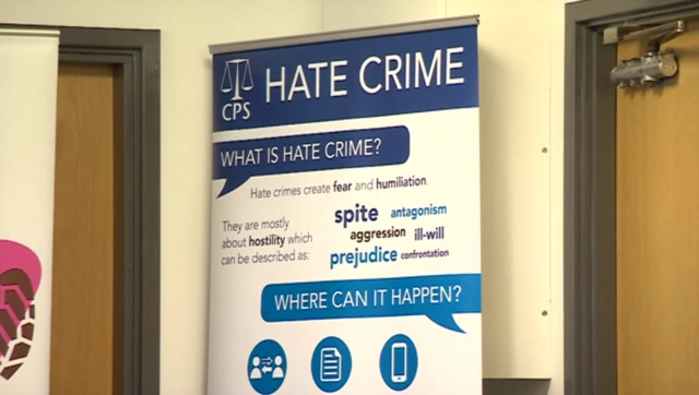 Hate crime display