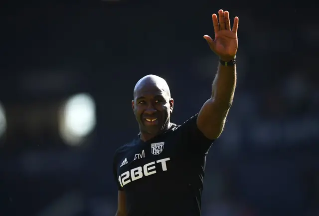 Darren Moore, Caretaker Manager of West Bromwich Albion