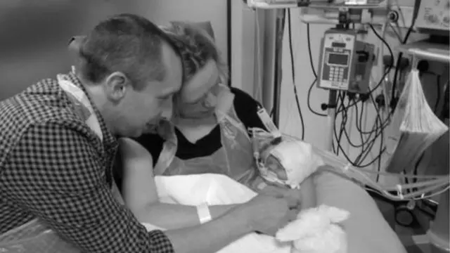 Dan and Amanda Wood lost their daughter Layla when she was two days old