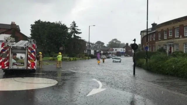 Flooding in Shrewsbury