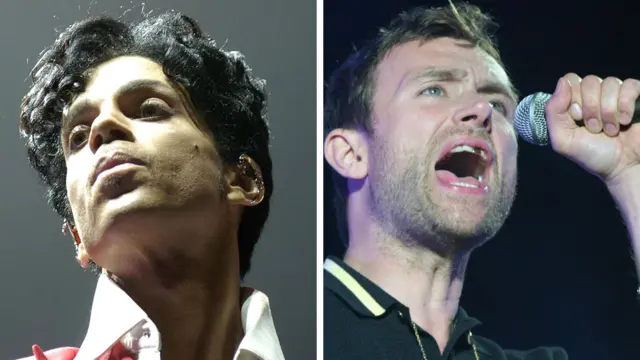 Damon Albarn and Prince
