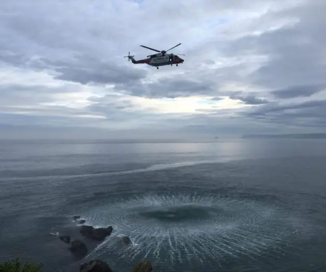 Hemmick beach rescue