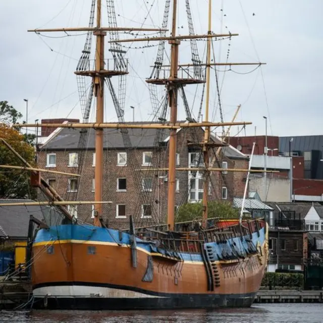 The Endeavour replica