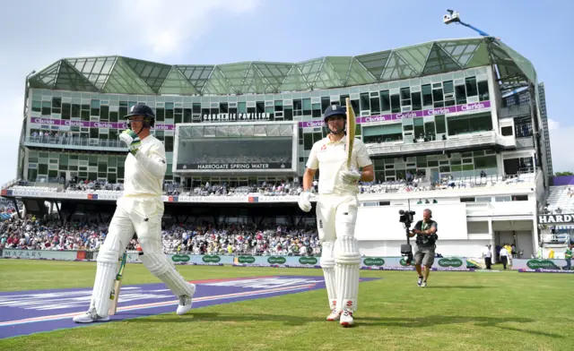 Keaton Jennings and Alastair Cook