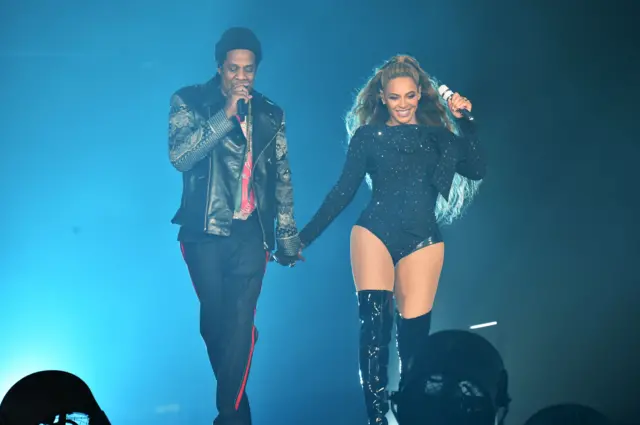 Jay-Z and Beyonce