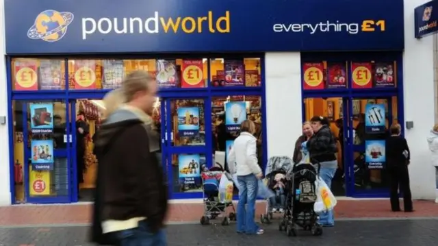 Poundworld shopfront