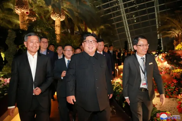 Kim Jong-un in Singapore