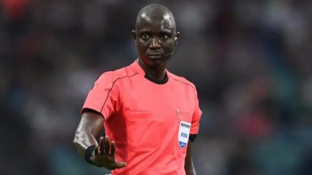 Gambian referee Bakary Papa Gassama