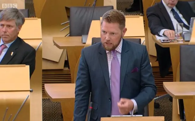 Tory MSP Jamie Greene