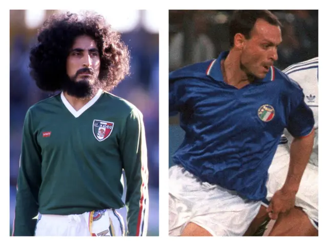 Mexico 1978 and Italy 1990