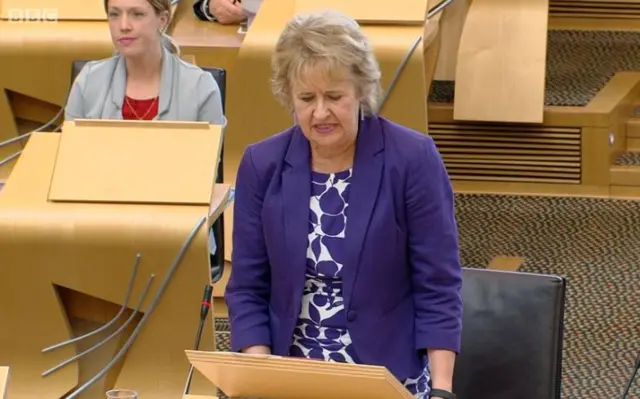 Environment Secretary Roseanna Cunningham