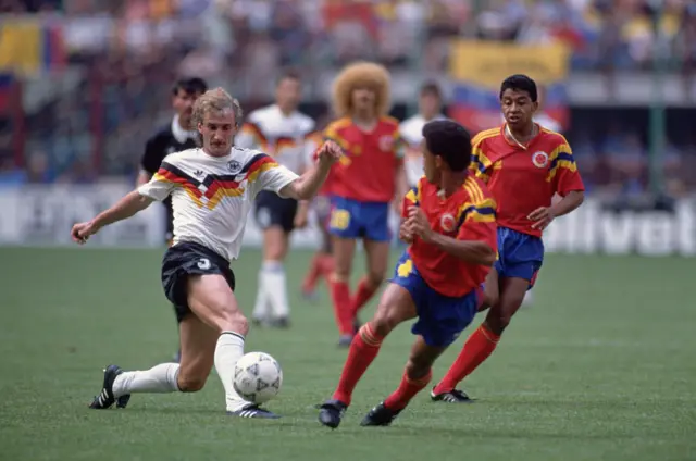 West Germany v Colombia